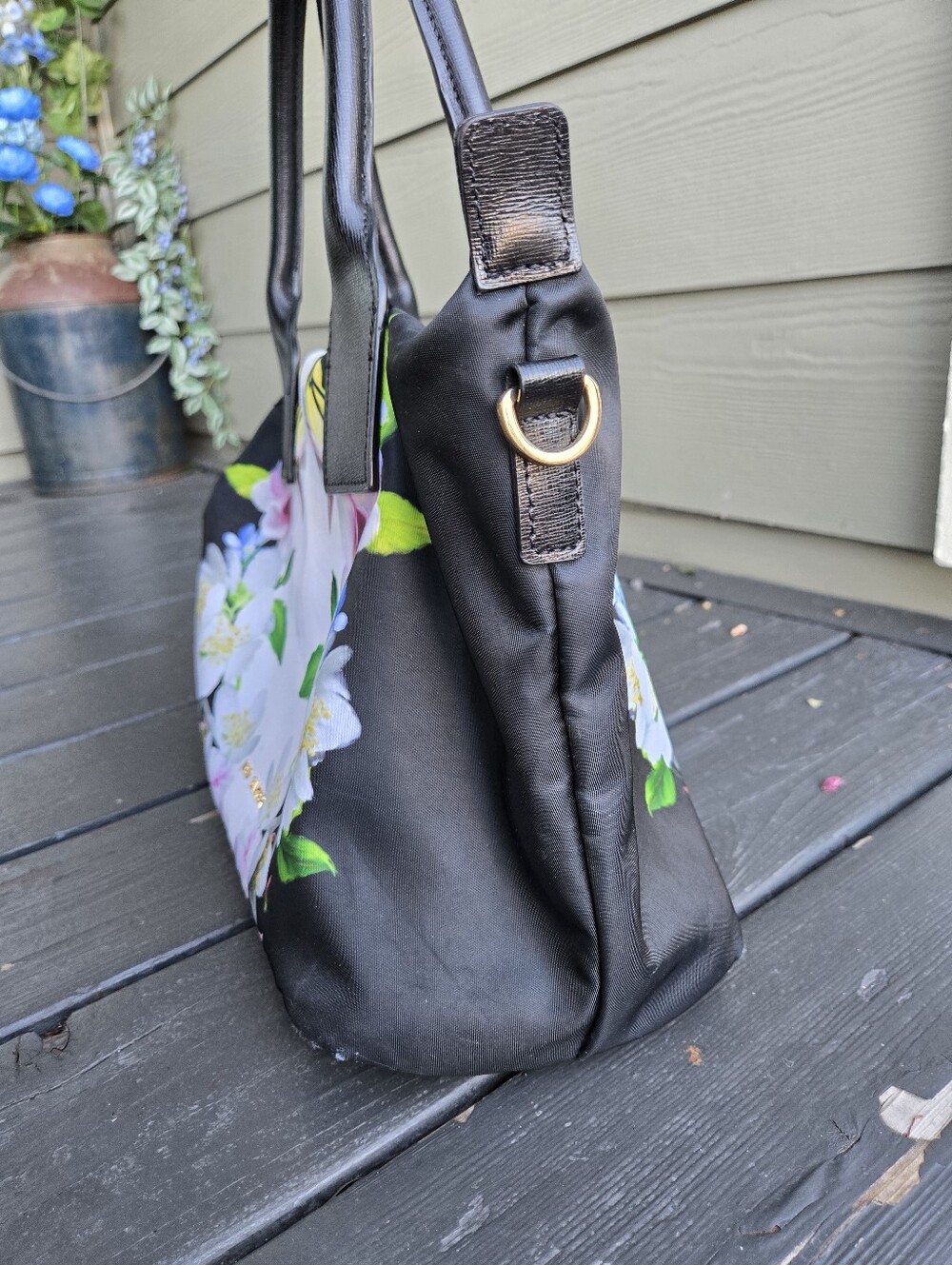 Ted Baker Floral Weekender Bag - Picture 8 of 14